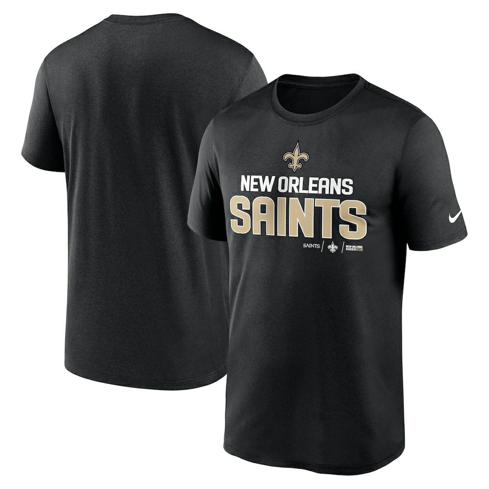 New Orleans Saints Legend Community Performance T-Shirt - Black - Nike