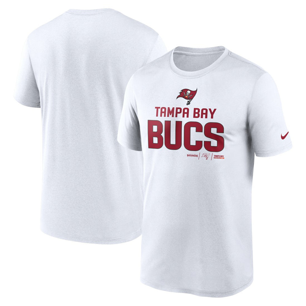 Tampa Bay Buccaneers Legend Community Performance T-Shirt - White - Nike