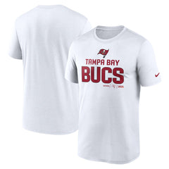 Tampa Bay Buccaneers Legend Community Performance T-Shirt - White - Nike