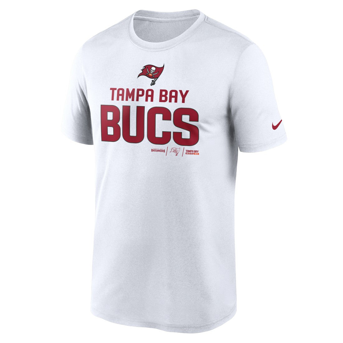 Tampa Bay Buccaneers Legend Community Performance T-Shirt - White - Nike