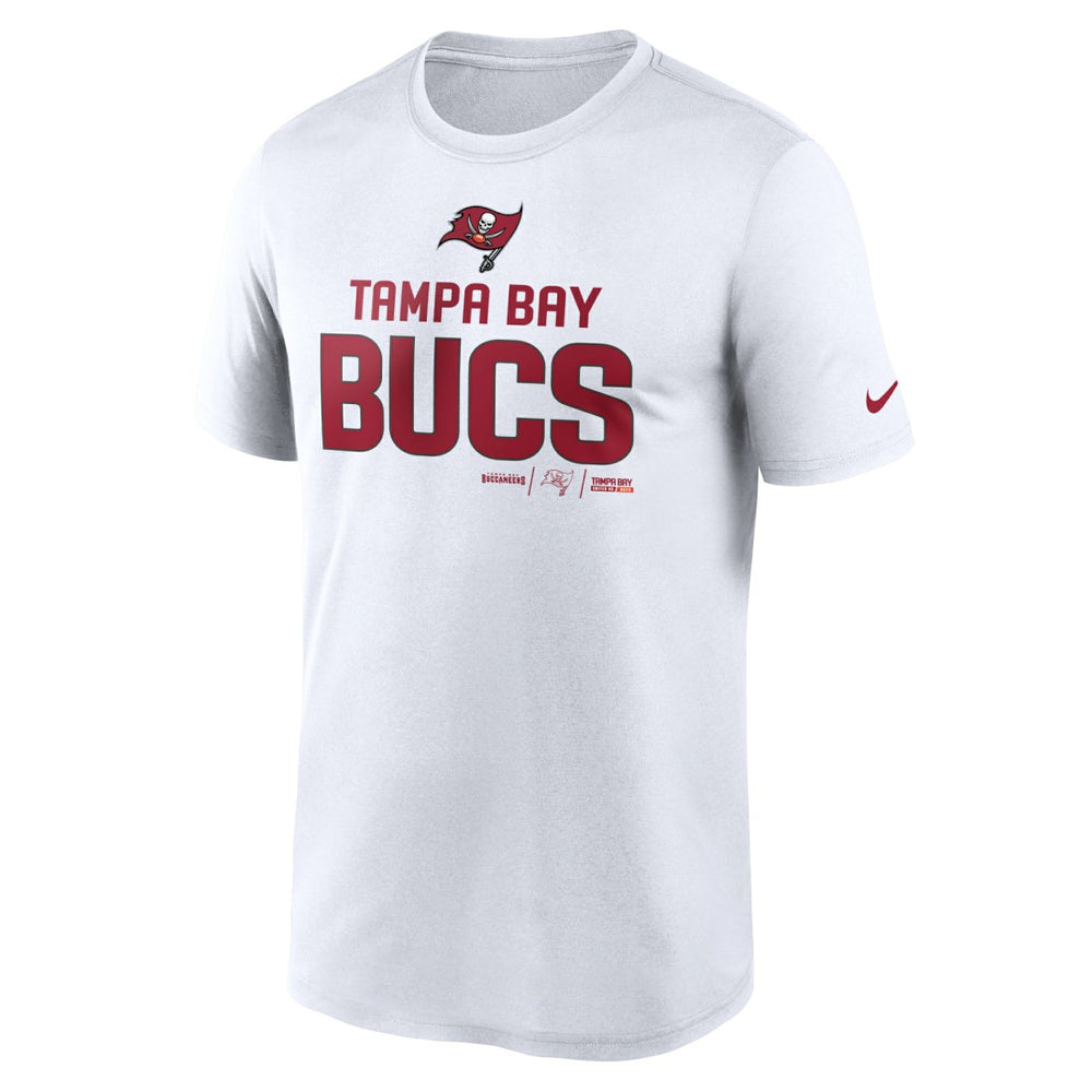 Tampa Bay Buccaneers Legend Community Performance T-Shirt - White - Nike