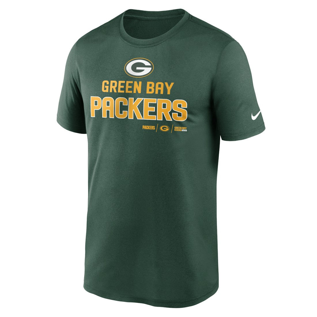 Green Bay Packers Legend Community Performance T-Shirt - Green - Nike