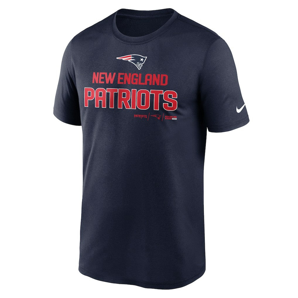 New England Patriots Legend Community Performance T-Shirt - Navy - Nike