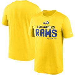 Los Angeles Rams Legend Community Performance T-Shirt - Gold - Nike