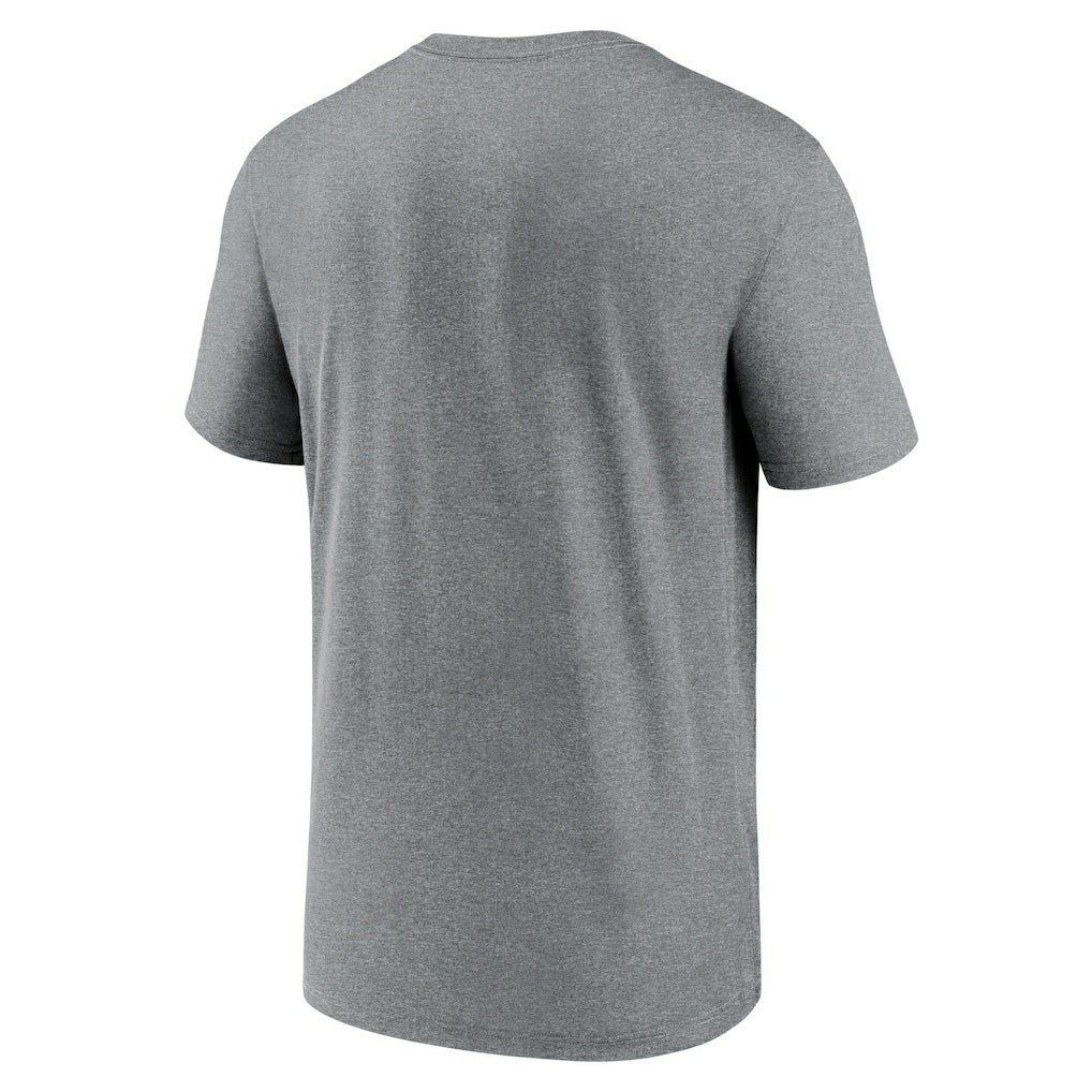Philadelphia Eagles Legend Team Shoutout Performance T-Shirt - Heather Gray - Nike