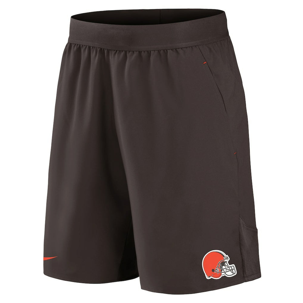 Cleveland Browns Stretch Woven Shorts - Brown - Nike