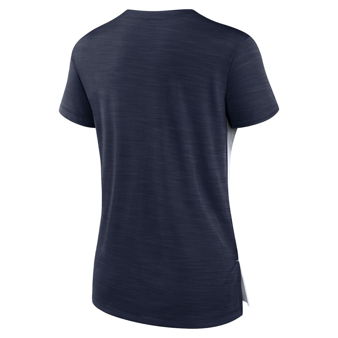 Tennessee Titans Women's Impact Exceed Performance Notch Neck T-Shirt - White/Navy - Nike