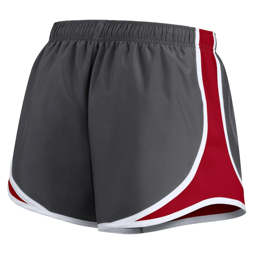 New York Giants Women's Team Logo Performance Tempo Shorts - Charcoal - Nike