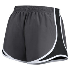 Carolina Panthers Women's Team Logo Performance Tempo Shorts - Charcoal - Nike