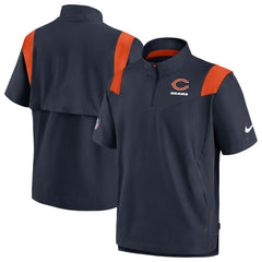 Chicago Bears Sideline Coaches Chevron Lockup Pullover Top - Navy - Nike