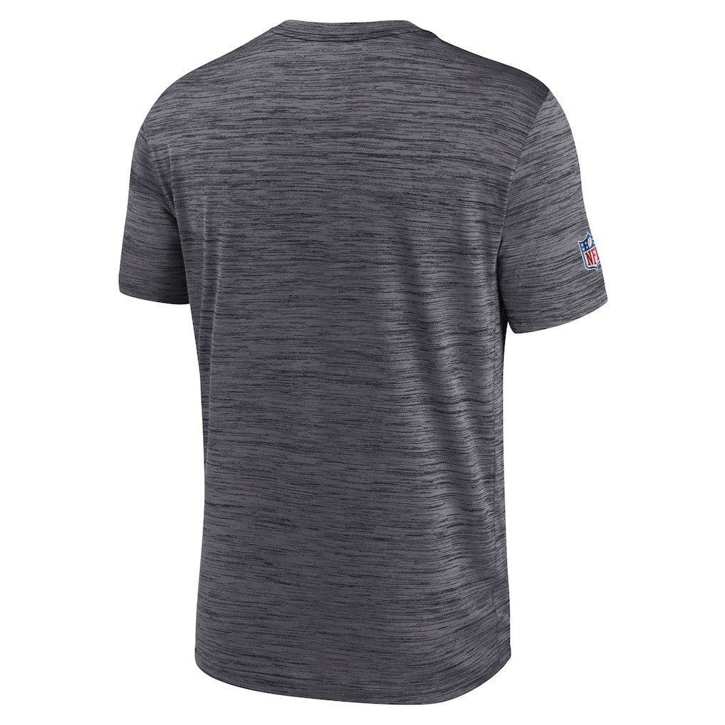 Carolina Panthers Sideline Velocity Athletic Stack Performance T-Shirt - Black - Nike