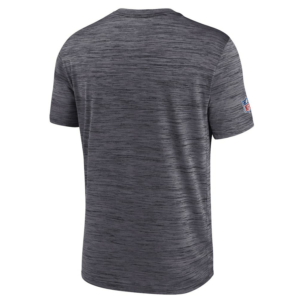 Carolina Panthers Sideline Velocity Athletic Stack Performance T-Shirt - Black - Nike