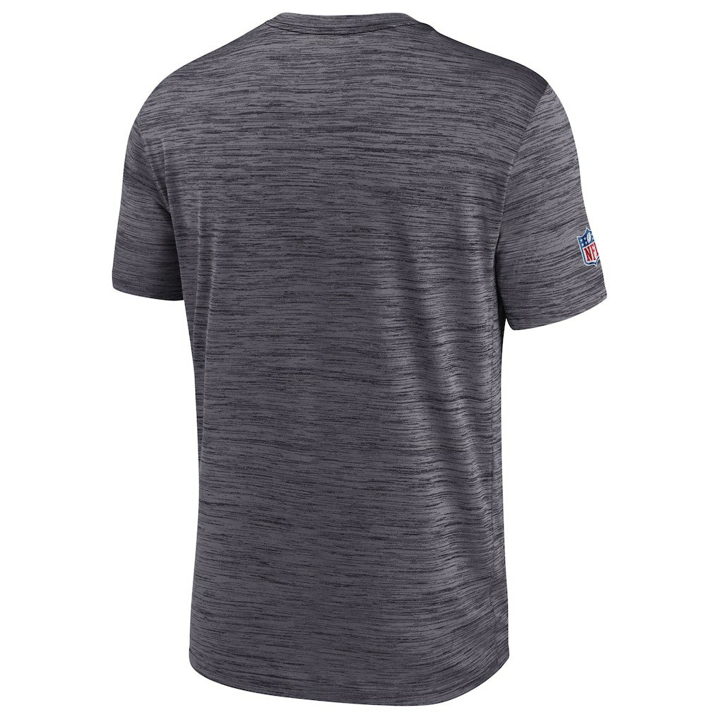 Pittsburgh Steelers Sideline Velocity Athletic Stack Performance T-Shirt - Black - Nike