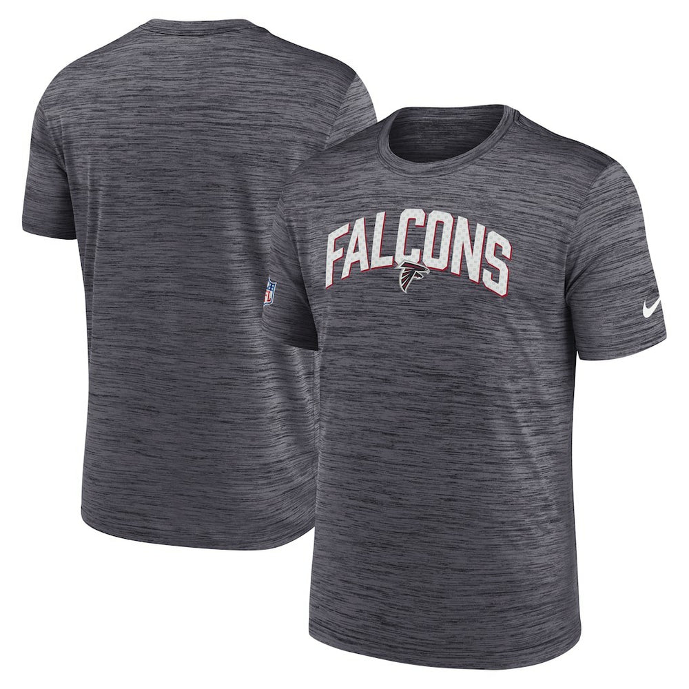 Atlanta Falcons Sideline Velocity Athletic Stack Performance T-Shirt - Black - Nike