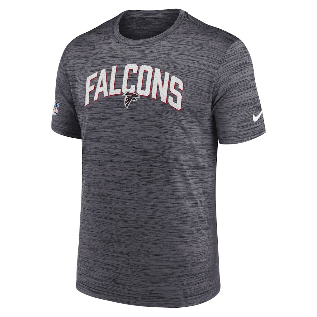 Atlanta Falcons Sideline Velocity Athletic Stack Performance T-Shirt - Black - Nike