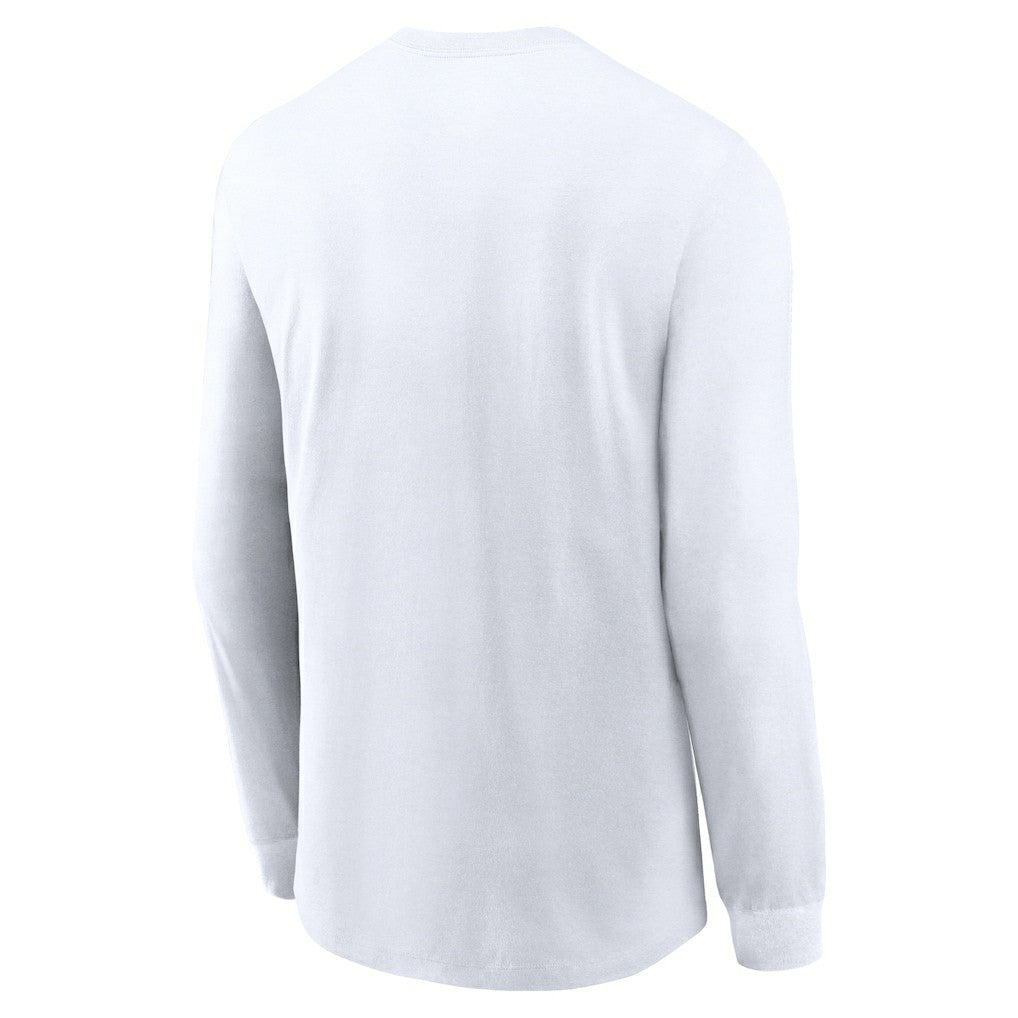 Indianapolis Colts Sideline Infograph Lock Up Performance Long Sleeve T-Shirt - White - Nike