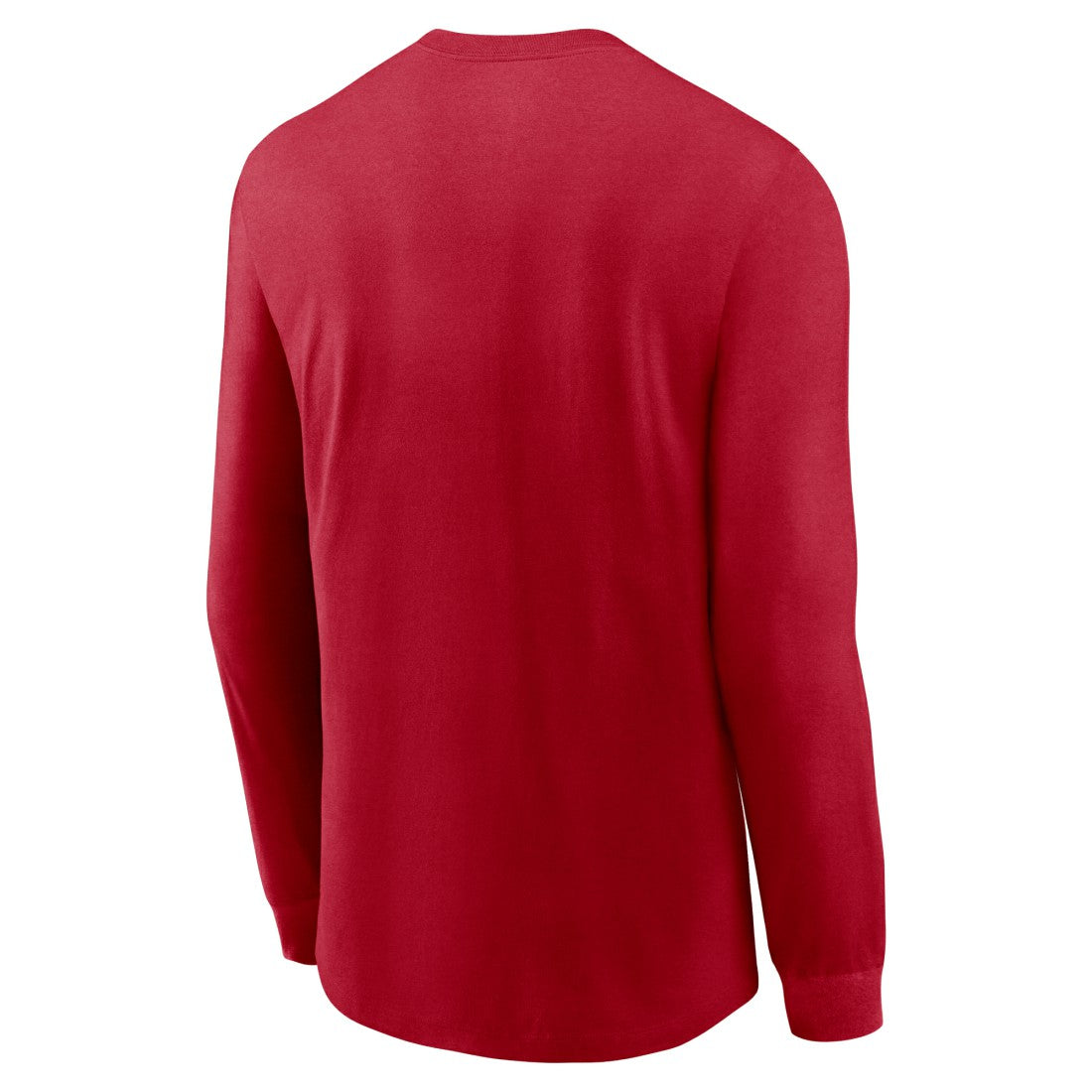 Tampa Bay Buccaneers Sideline Infograph Lock Up Performance Long Sleeve T-Shirt - Red - Nike