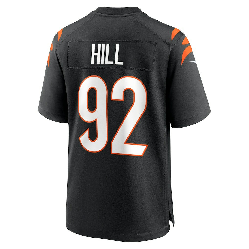 B.J. Hill Cincinnati Bengals Game Jersey - Black - Nike