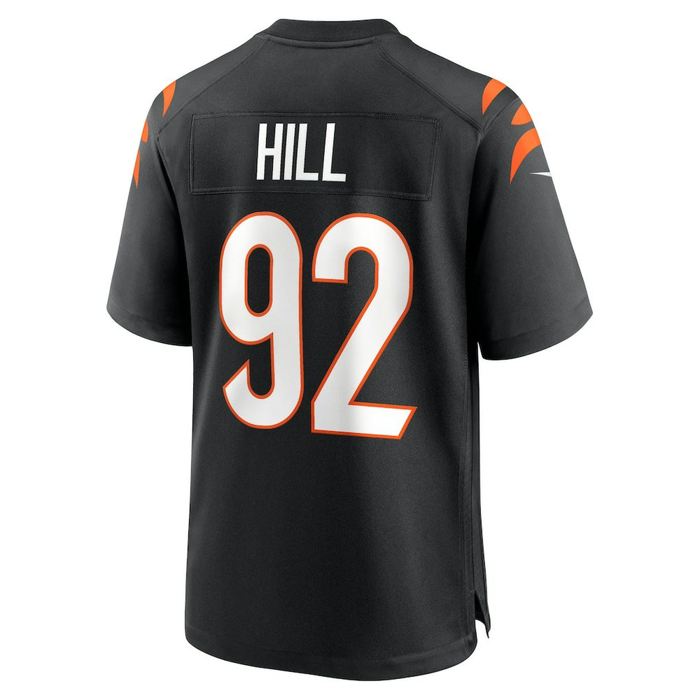 B.J. Hill Cincinnati Bengals Game Jersey - Black - Nike