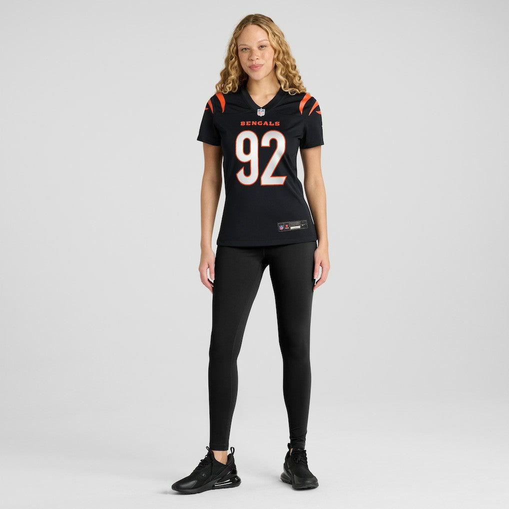 B.J. Hill Cincinnati Bengals Women's Game Jersey - Black - Nike