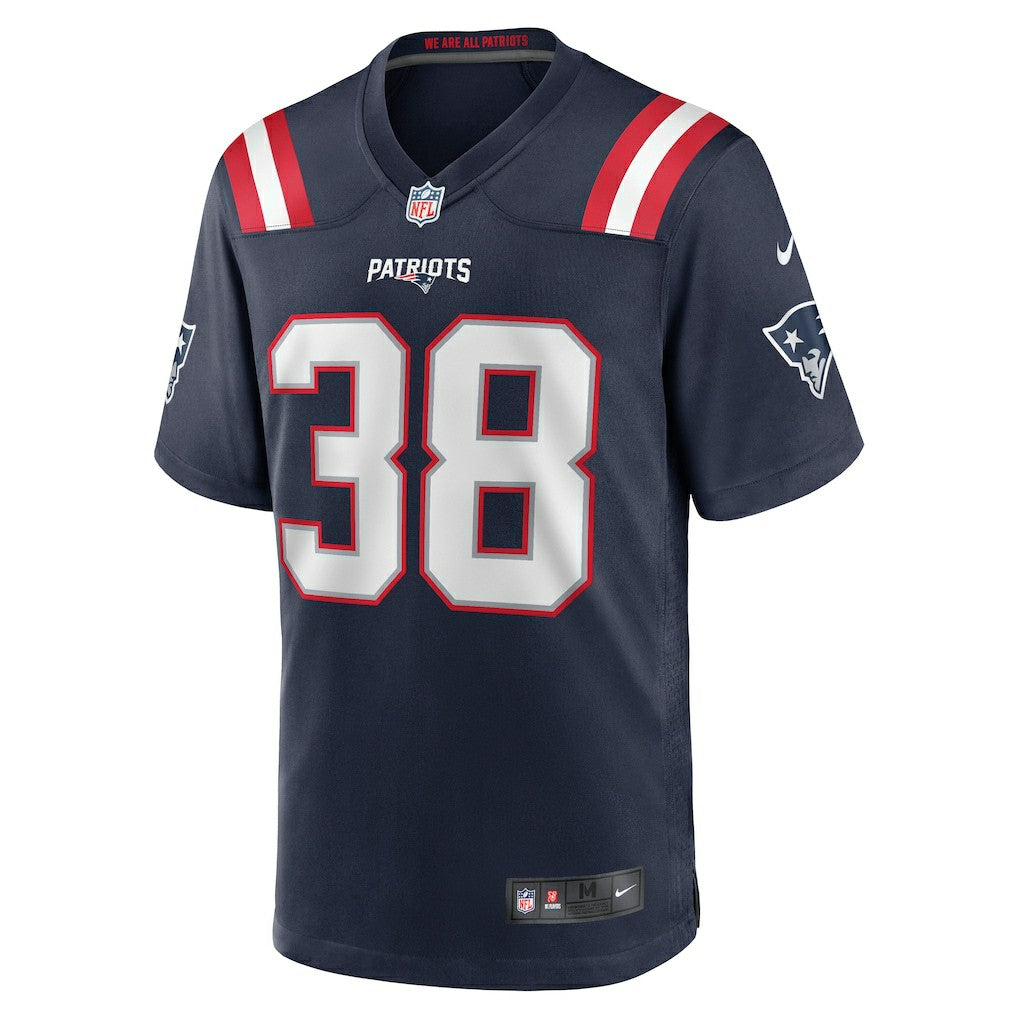 Rhamondre Stevenson New England Patriots Game Jersey - Navy - Nike
