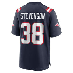 Rhamondre Stevenson New England Patriots Game Jersey - Navy - Nike