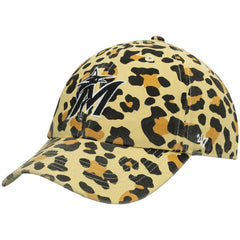 Miami Marlins '47 Women's Bagheera Cheetah Clean up Adjustable Hat Discount