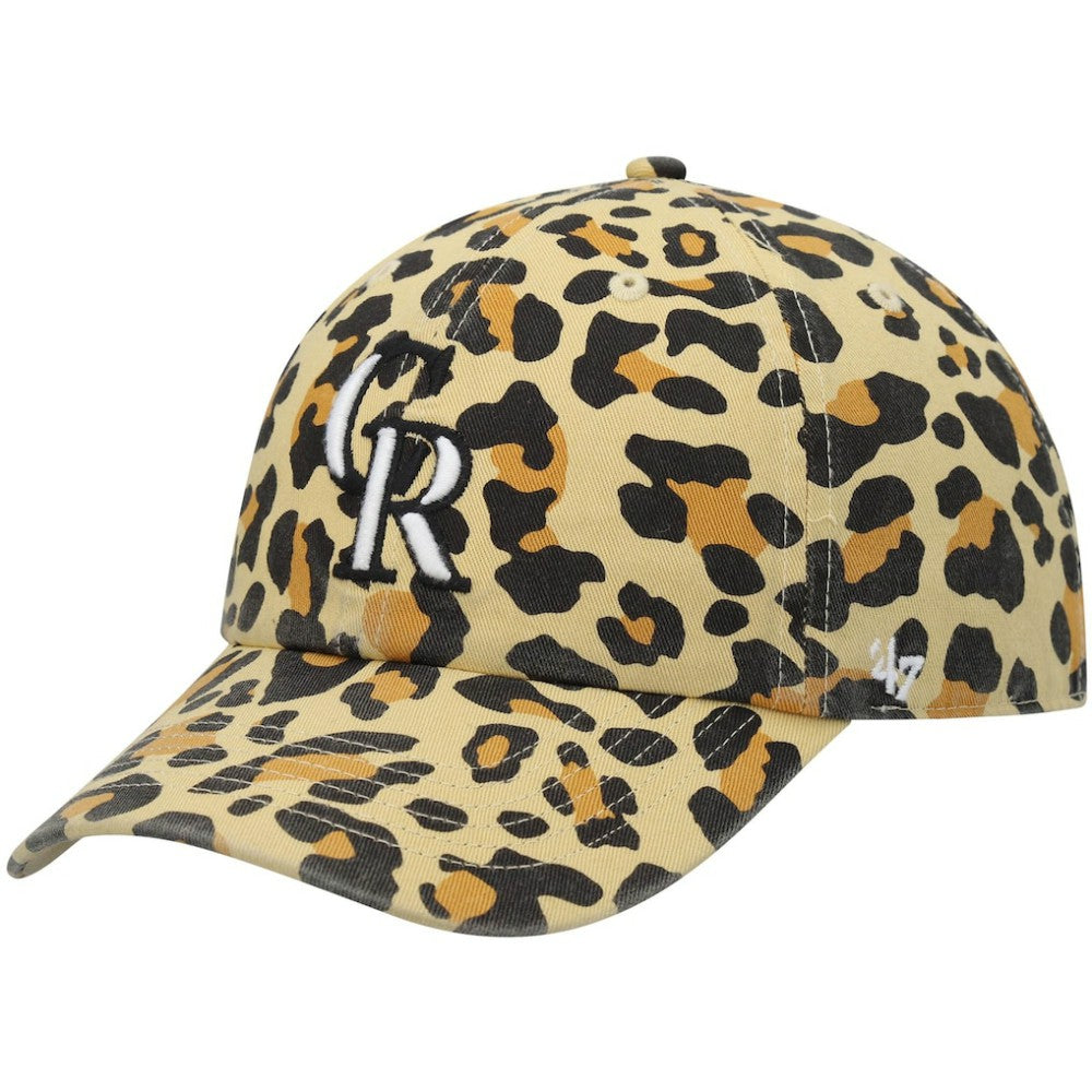 Colorado Rockies '47 Women's Bagheera Cheetah Clean up Adjustable Hat for sale