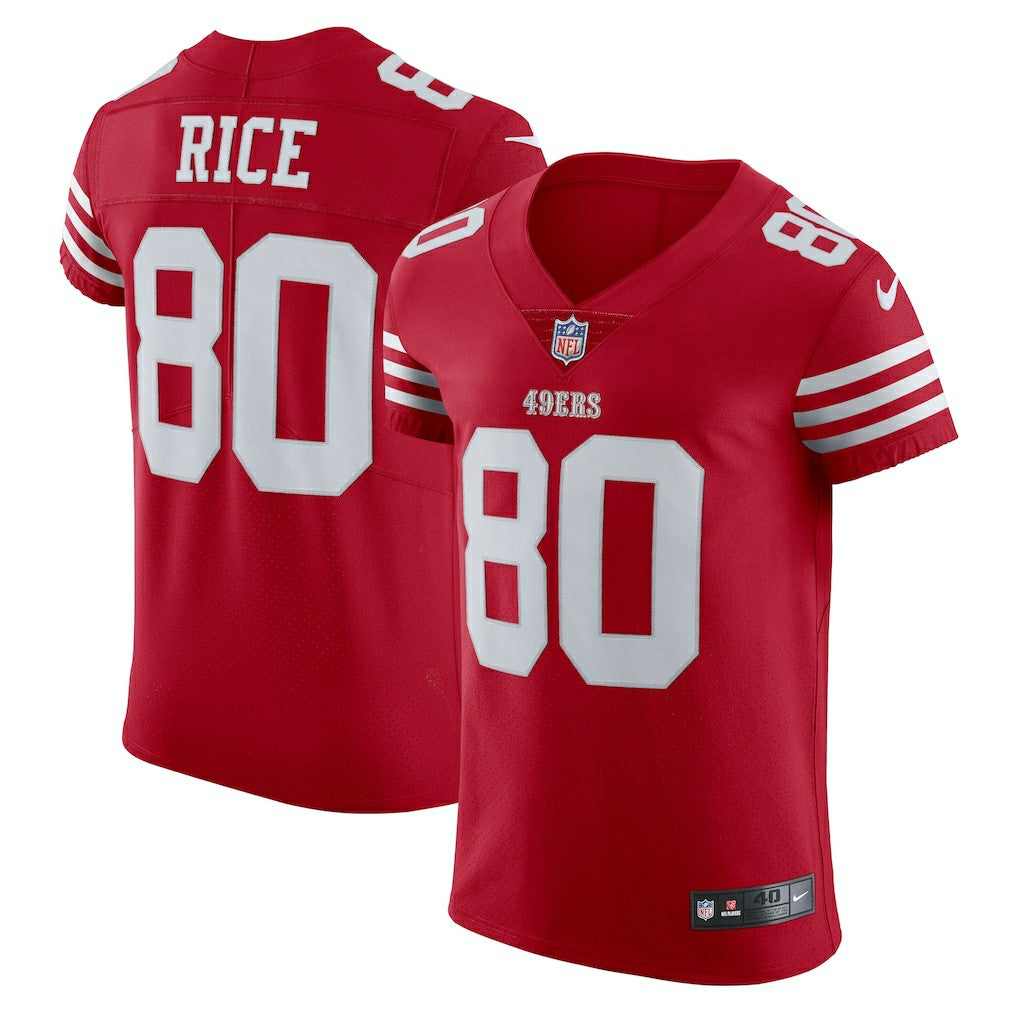 Jerry Rice San Francisco 49ers Vapor Elite Retired Player Jersey - Scarlet - Nike