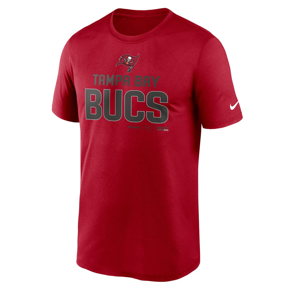 Tampa Bay Buccaneers Legend Community Performance T-Shirt - Red - Nike