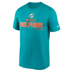 Miami Dolphins Legend Community Performance T-Shirt - Aqua - Nike