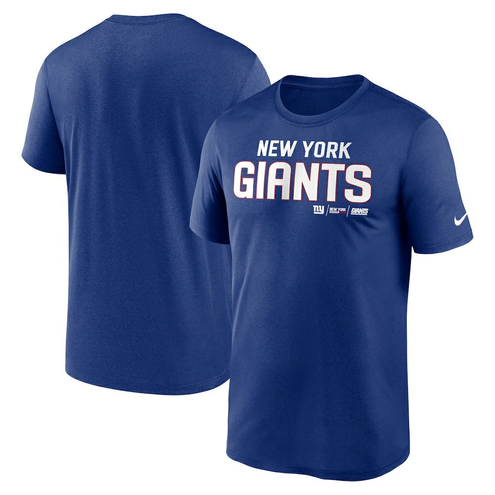 New York Giants Legend Community Performance T-Shirt - Royal - Nike