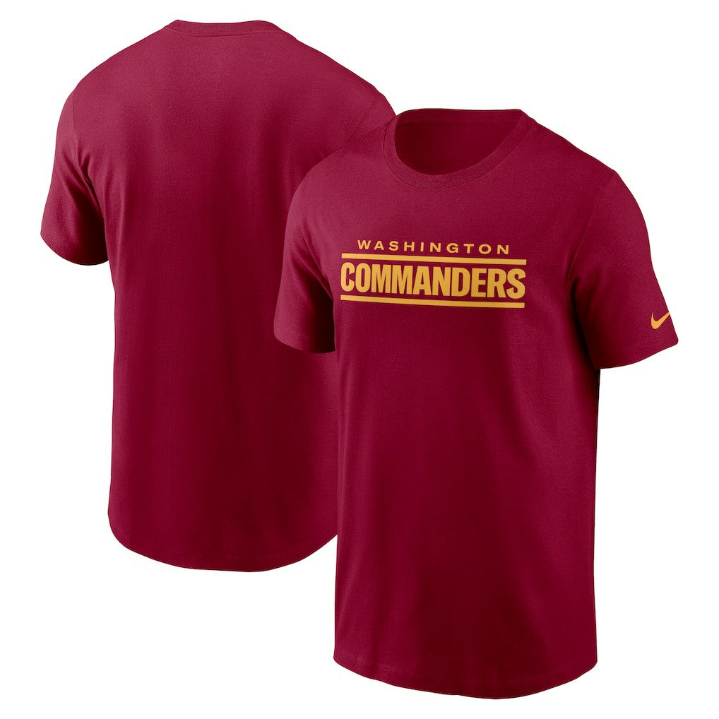 Washington Commanders Wordmark T-Shirt - Burgundy - Nike
