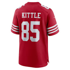 George Kittle San Francisco 49ers Team Game Jersey - Scarlet - Nike