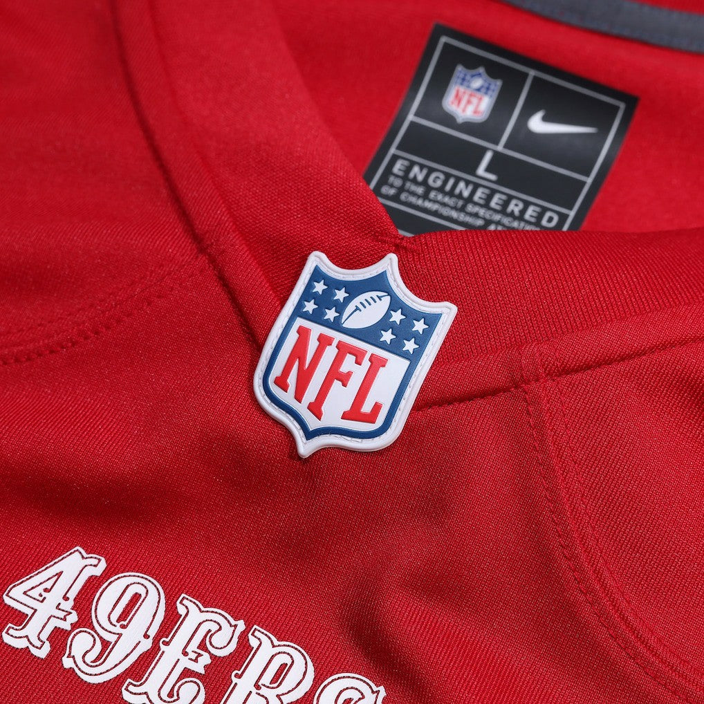George Kittle San Francisco 49ers Team Game Jersey - Scarlet - Nike