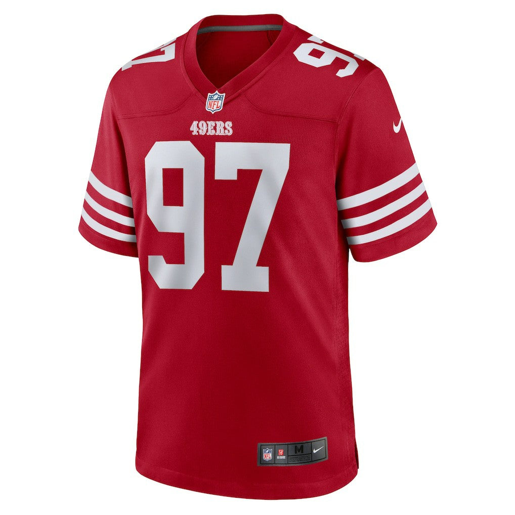 Nick Bosa San Francisco 49ers Team Game Jersey - Scarlet - Nike