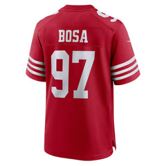 Nick Bosa San Francisco 49ers Team Game Jersey - Scarlet - Nike