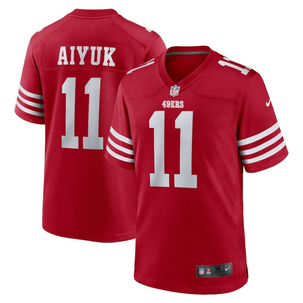 Brandon Aiyuk San Francisco 49ers Game Player Jersey - Scarlet - Nike