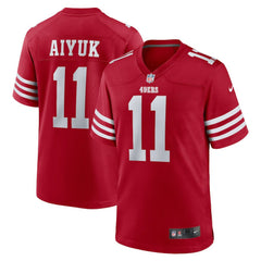 Brandon Aiyuk San Francisco 49ers Game Player Jersey - Scarlet - Nike
