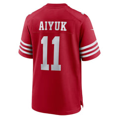 Brandon Aiyuk San Francisco 49ers Game Player Jersey - Scarlet - Nike