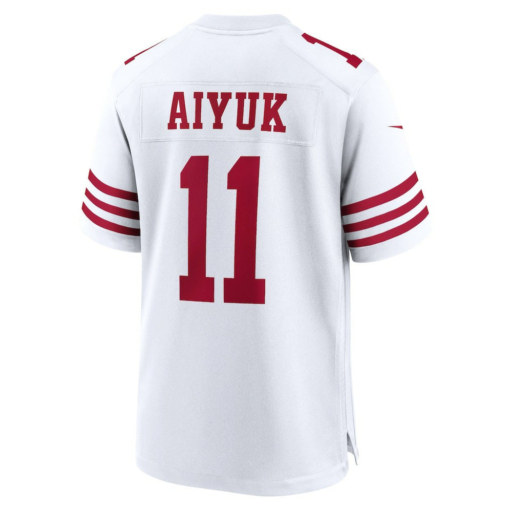Brandon Aiyuk San Francisco 49ers Game Jersey - White - Nike