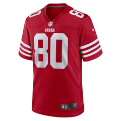 Jerry Rice San Francisco 49ers Retired Game Player Jersey - Scarlet - Nike