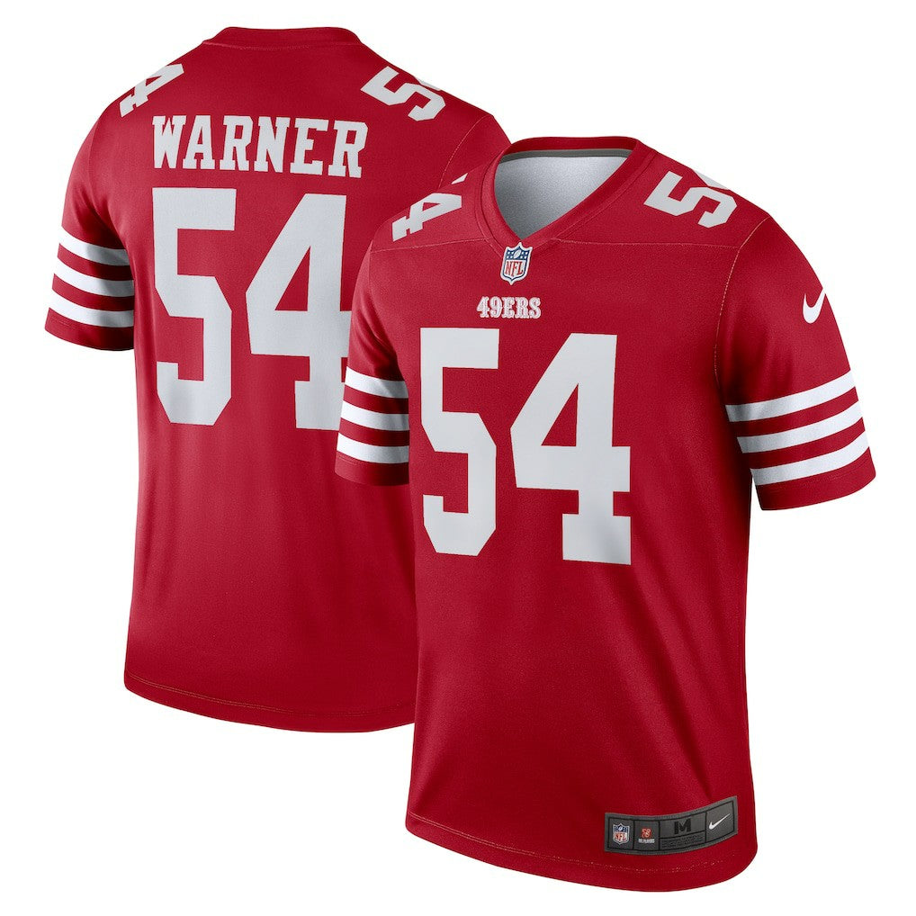 Fred Warner San Francisco 49ers Legend Player Performance Top - Scarlet - Nike