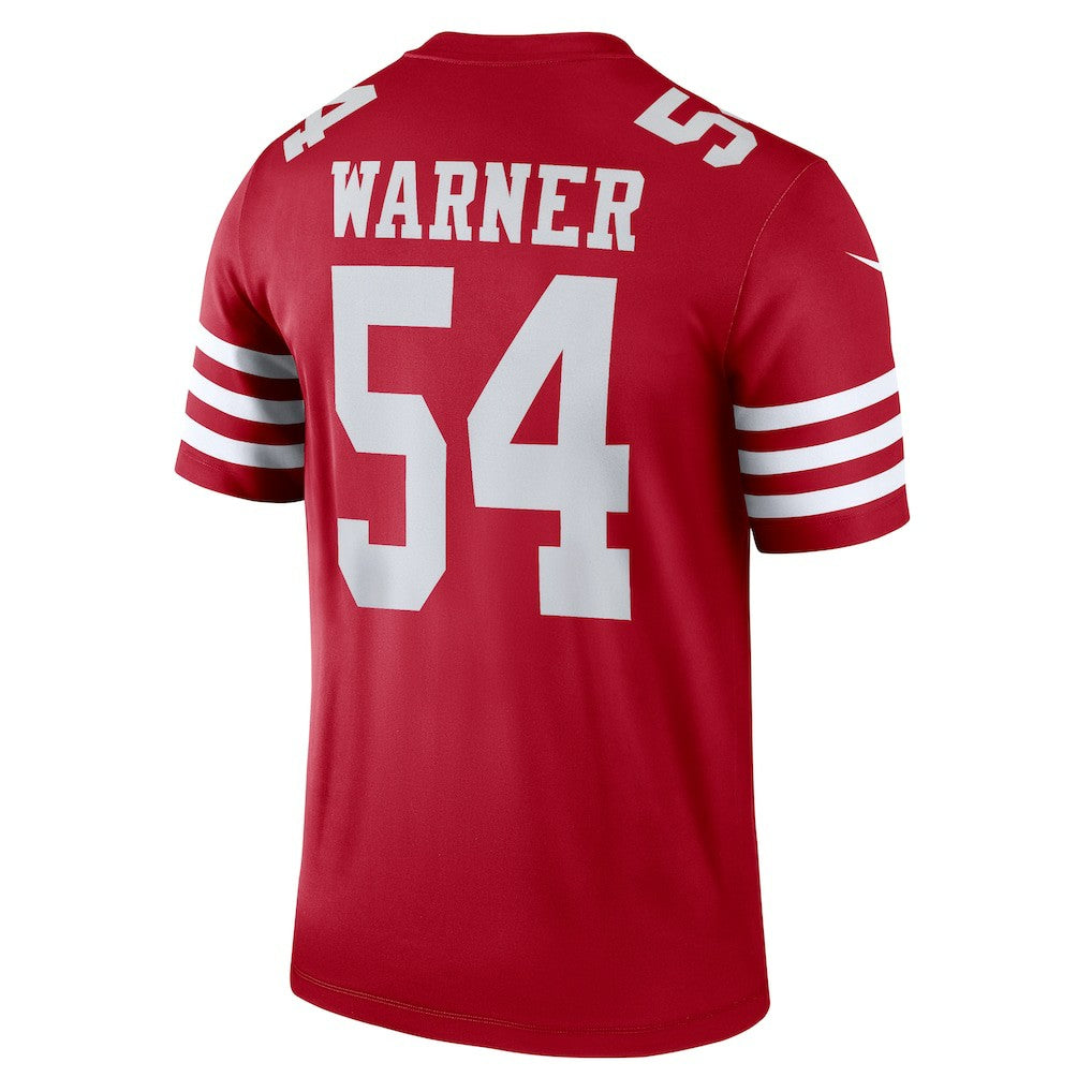 Fred Warner San Francisco 49ers Legend Player Performance Top - Scarlet - Nike