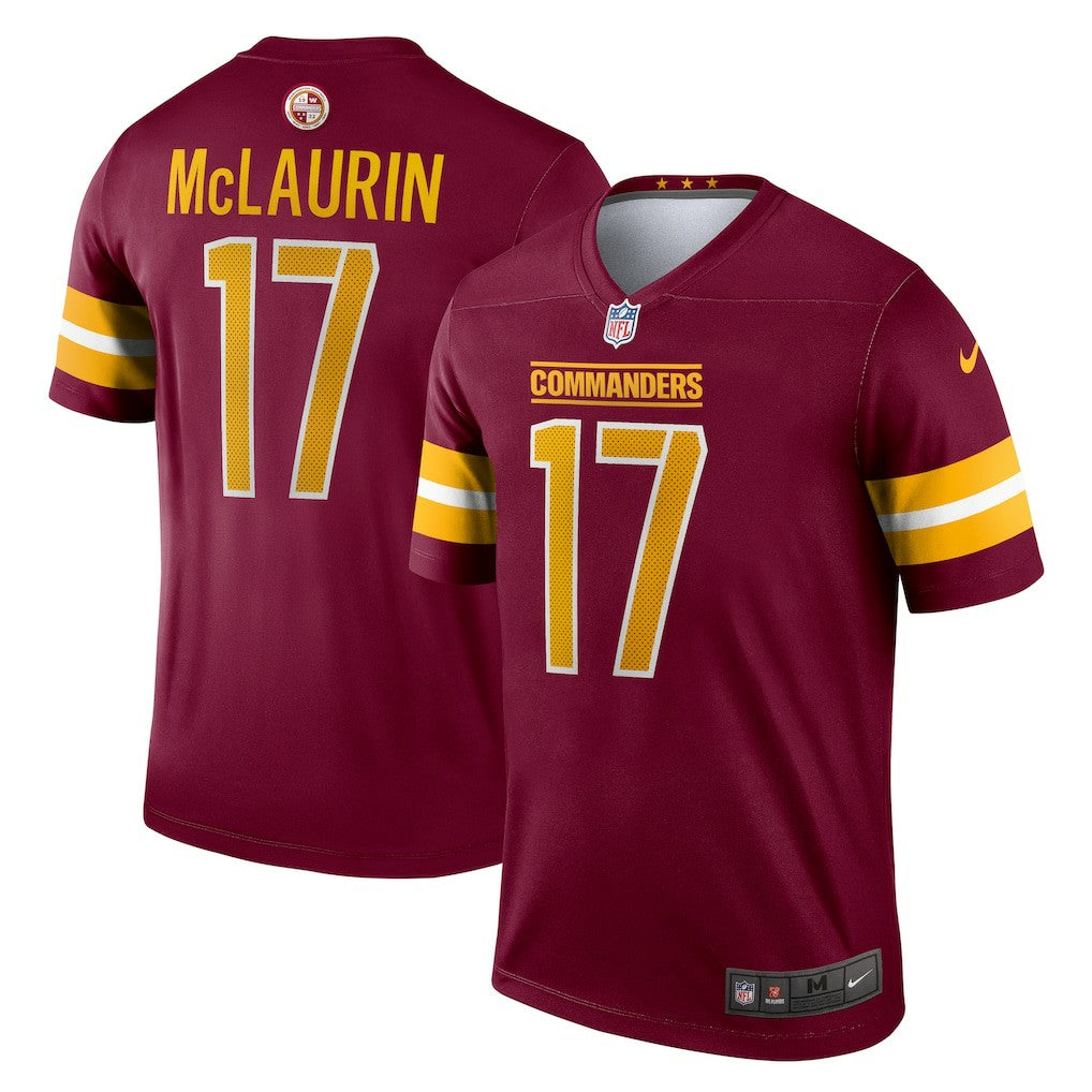 Terry McLaurin Washington Commanders Legend Player Performance Top - Burgundy - Nike
