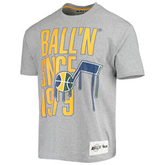 Utah Jazz BALL'N Since 1979 T-Shirt Heathered Gray