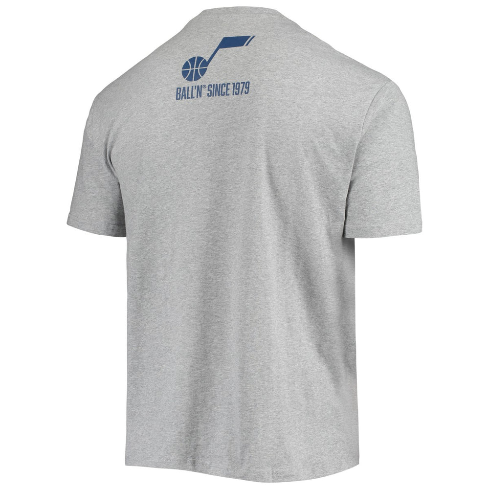 Utah Jazz BALL'N Since 1979 T-Shirt Heathered Gray