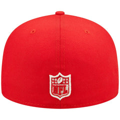 Kansas City Chiefs New Era Super Bowl IV Pop Sweat 59FIFTY Fitted Hat - Red - NFL