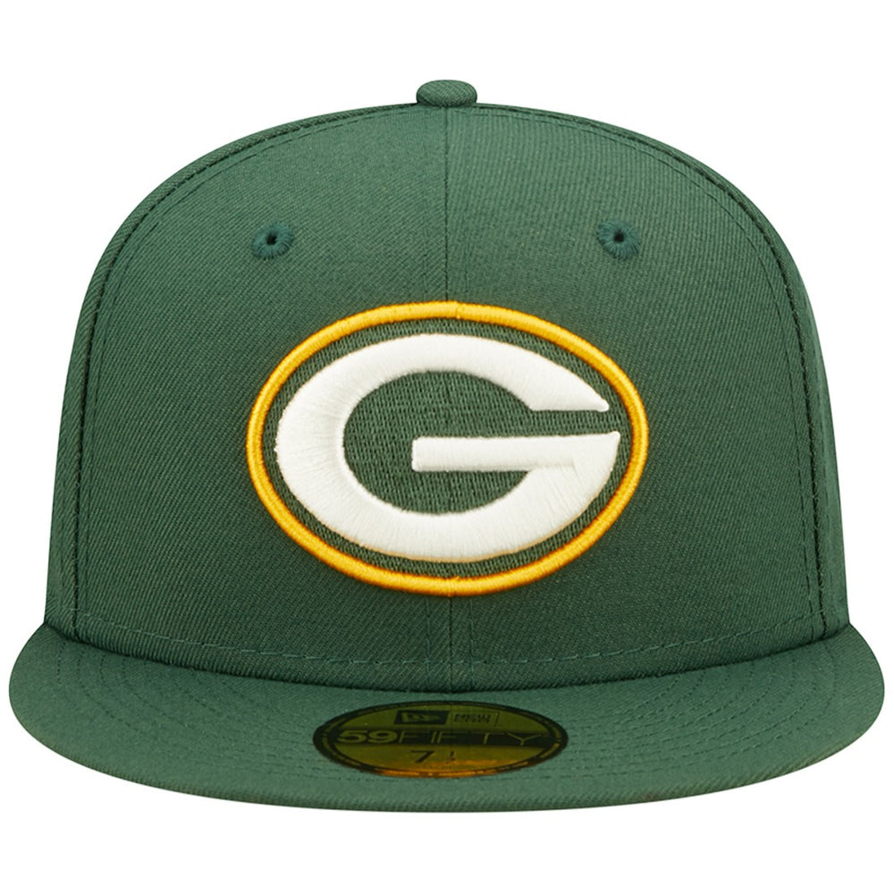 Green Bay Packers New Era Super Bowl XXXI Purple Pop Sweat 59FIFTY Fitted Hat - Green - NFL