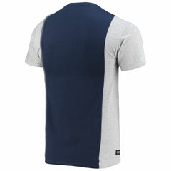 Tennessee Titans Refried Apparel Sustainable Split T-Shirt - Navy/Heathered Gray - NFL